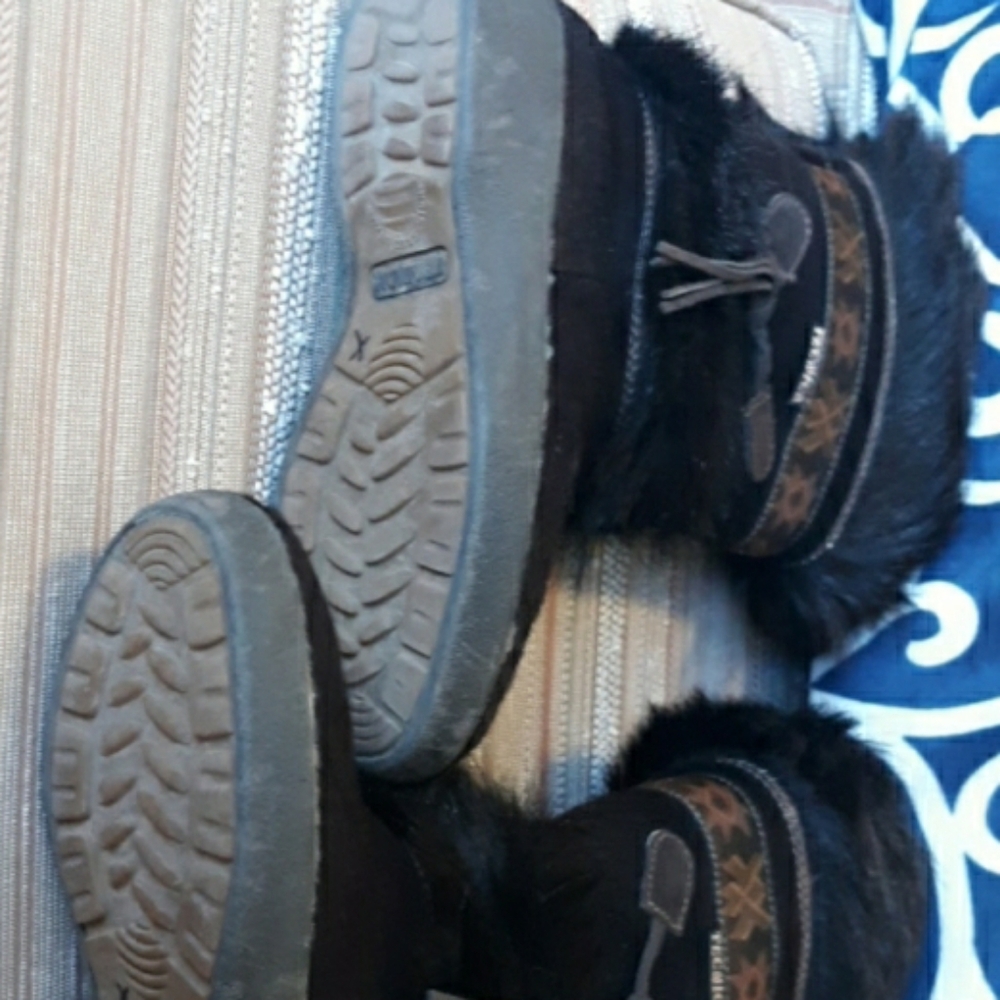 TECHNICA Navajo Apres Fur Vintage Boots Size 36 Made In ITALY - Picture 8 of 9